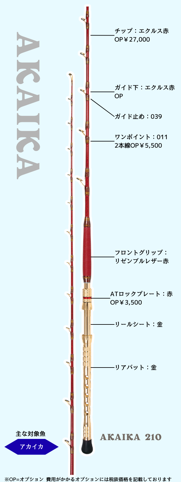AKAIKA
アカイカ
210